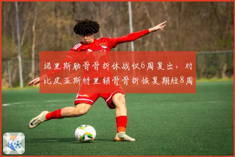 诺里斯肋骨骨折休战仅6周复出，对比皮亚斯特里锁骨骨折恢复期短8周